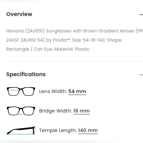 Brand new PRADA brown havana gradient-lens cat-eye sunglasses. - Picture 12 of 15